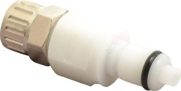CPC Colder Products - 1/4" OD, Acetal Push-to-Connect Shutoff - 120 Max psi - Apex Tool & Supply
