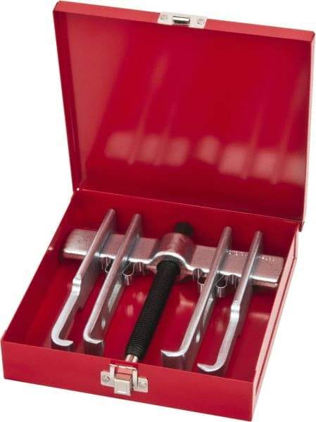 Proto - 6" Spread, 6 Ton Capacity, Puller - 7" Long, For Bearings, Gears & Pulleys - Apex Tool & Supply