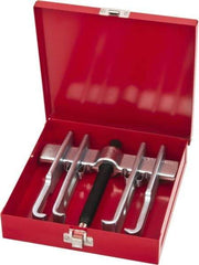 Proto - 6" Spread, 6 Ton Capacity, Puller - 7" Long, For Bearings, Gears & Pulleys - Apex Tool & Supply