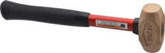 Proto - 1-1/2 Lb Head Brass Hammer - 12" OAL, Fiberglass Handle - Apex Tool & Supply