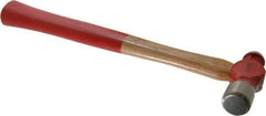 Proto - 3/4 Lb Head Ball Pein Hammer - Wood Handle with Red Laquer Grip, 13" OAL - Apex Tool & Supply