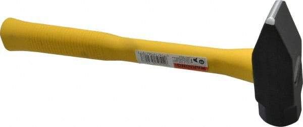Stanley - 2-1/2 Lb Head Blacksmith's Hammer - 13-3/4" OAL, Fiberglass Handle - Apex Tool & Supply