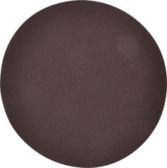 Norton - 8" Diam, 120 Grit Aluminum Oxide Adhesive PSA Disc - Medium Grade, Brown, X Weighted Backing, Flexible - Apex Tool & Supply