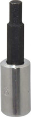 Proto - 1/4" Drive, 3/16" Hex Bit Socket - 1-7/8" OAL, 1" Bit Length - Apex Tool & Supply