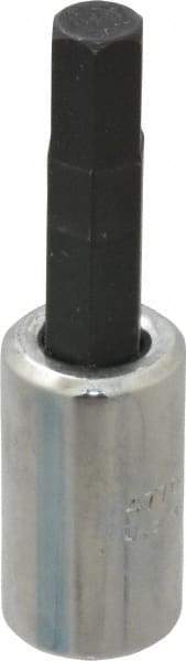 Proto - 1/4" Drive, 6mm Hex Bit Socket - 1-7/8" OAL, 1" Bit Length - Apex Tool & Supply