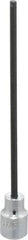 Proto - 3/8" Drive, 5/32" Hex Bit Socket - 6-3/32" OAL, 5" Bit Length, Long Hex Bit Socket - Apex Tool & Supply