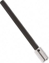 Proto - 3/8" Drive, 1/4" Hex Bit Socket - 6-3/32" OAL, 5" Bit Length, Long Hex Bit Socket - Apex Tool & Supply