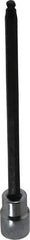Proto - 3/8" Drive, 3/16" Hex Bit Socket - 6-3/32" OAL, 5" Bit Length, Long Ball End Hex Bit Socket - Apex Tool & Supply