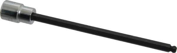Proto - 3/8" Drive, 7/32" Hex Bit Socket - 6-3/32" OAL, 5" Bit Length, Long Ball End Hex Bit Socket - Apex Tool & Supply