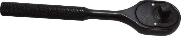 Proto - 3/8" Drive Pear Head Ratchet - Black Oxide Finish, 7" OAL, 24 Gear Teeth - Apex Tool & Supply