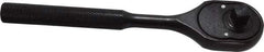 Proto - 3/8" Drive Pear Head Ratchet - Black Oxide Finish, 7" OAL, 24 Gear Teeth - Apex Tool & Supply