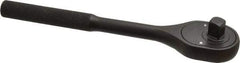 Proto - 1/2" Drive Pear Head Standard Ratchet - Black Oxide Finish, 10" OAL, 24 Gear Teeth, Standard Head - Apex Tool & Supply