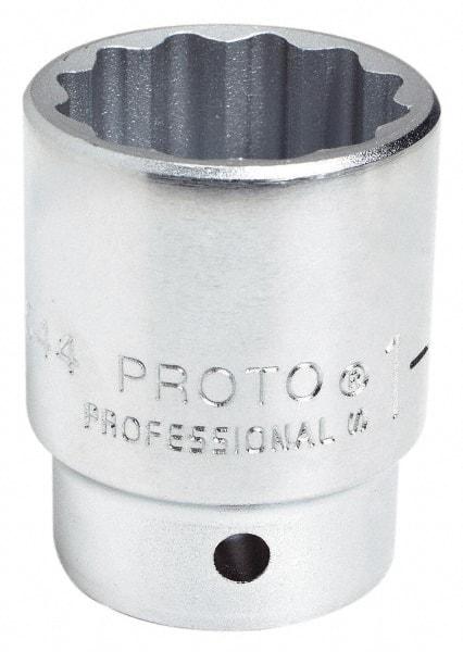 Blackhawk by Proto - 3/4" Drive, Standard Hand Socket - 12 Points, 2" OAL, Alloy Steel, Black Finish - Apex Tool & Supply