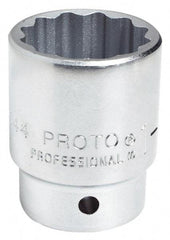 Blackhawk by Proto - 3/4" Drive, Standard Hand Socket - 12 Points, 2" OAL, Alloy Steel, Black Finish - Apex Tool & Supply