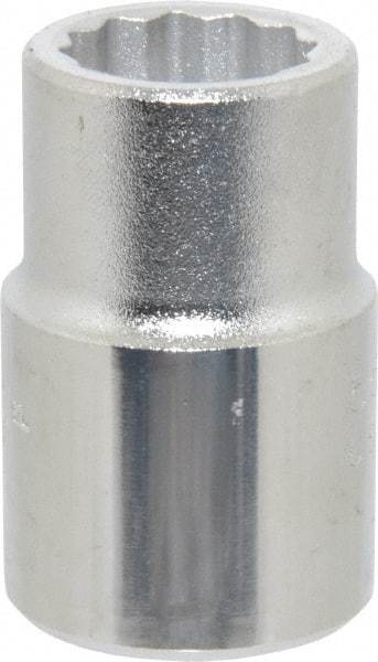 Proto - 3/4", 3/4" Drive, Standard Hand Socket - 12 Points, 2" OAL, Chrome Finish - Apex Tool & Supply