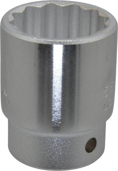 Proto - 1-3/8", 3/4" Drive, Standard Hand Socket - 12 Points, 2-9/32" OAL, Chrome Finish - Apex Tool & Supply