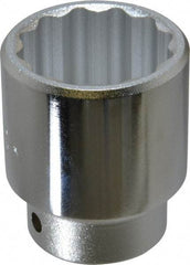 Proto - 1-5/8", 3/4" Drive, Standard Hand Socket - 12 Points, 2-5/8" OAL, Chrome Finish - Apex Tool & Supply