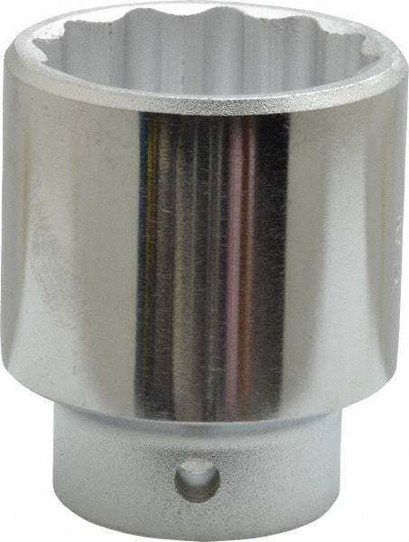 Proto - 3/8" Drive, Standard Hand Socket - 12 Points, 2-1/8" OAL, Chrome Finish - Apex Tool & Supply