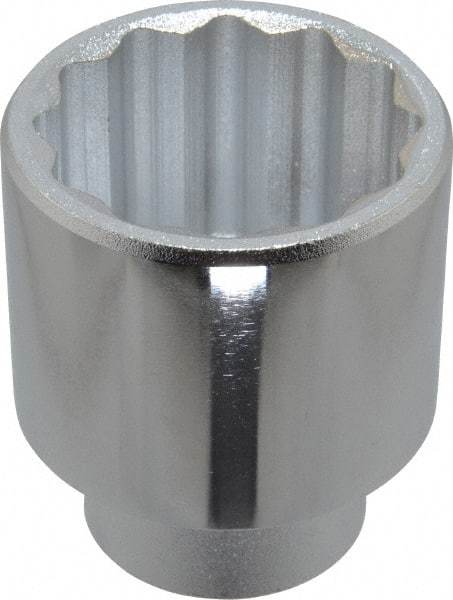 Proto - 1-7/8", 1/4" Drive, Standard Hand Socket - 6 Points, 2" OAL, Chrome Finish - Apex Tool & Supply