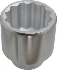 Proto - 2-1/4", 3/4" Drive, Standard Hand Socket - 12 Points, 3-13/32" OAL, Chrome Finish - Apex Tool & Supply