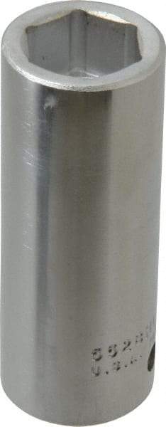 Proto - 7/8", 3/4" Drive, Deep Hand Socket - 6 Points, 3-1/2" OAL, Chrome Finish - Apex Tool & Supply