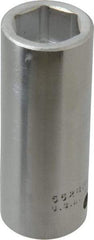 Proto - 7/8", 3/4" Drive, Deep Hand Socket - 6 Points, 3-1/2" OAL, Chrome Finish - Apex Tool & Supply