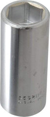 Proto - 1", 3/4" Drive, Deep Hand Socket - 6 Points, 3-1/2" OAL, Chrome Finish - Apex Tool & Supply