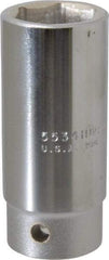 Proto - 1-1/16", 3/4" Drive, Deep Hand Socket - 6 Points, 3-1/2" OAL, Chrome Finish - Apex Tool & Supply