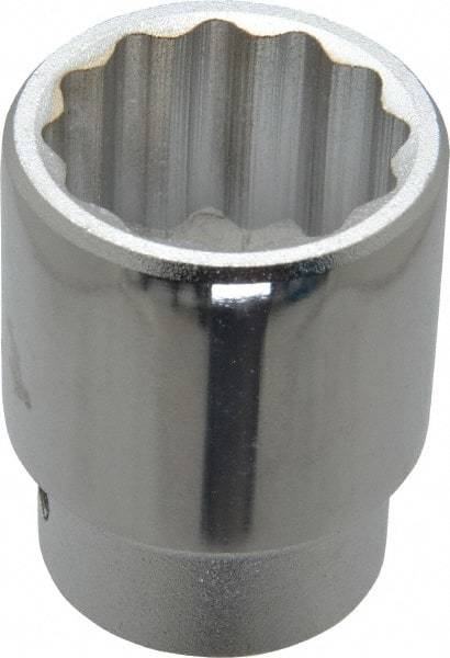 Proto - 3/4" Drive, Standard Hand Socket - 12 Points, 2-7/32" OAL, Chrome Finish - Apex Tool & Supply