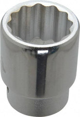 Proto - 3/4" Drive, Standard Hand Socket - 12 Points, 2-7/32" OAL, Chrome Finish - Apex Tool & Supply