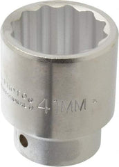 Proto - 3/4" Drive, Standard Hand Socket - 12 Points, 2-5/8" OAL, Chrome Finish - Apex Tool & Supply
