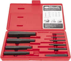 Proto - 10 Piece Screw Extractor Set - Screw Range 3/16 to 2" - Apex Tool & Supply
