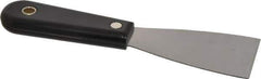 Stanley - 2" Wide Steel Putty Knife - Stiff, Nylon Handle, 7-1/2" OAL - Apex Tool & Supply