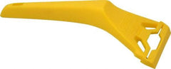 Stanley - Stiff 1-Edge Scraper - 2-7/16" Blade Width x 2-7/16" Blade Length, Plastic Handle - Apex Tool & Supply