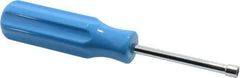 Proto - 5mm Solid Shaft Nutdriver - Plastic Handle, 6-3/4" OAL - Apex Tool & Supply