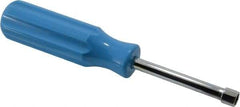 Proto - 7mm Solid Shaft Nutdriver - Plastic Handle, 6-3/4" OAL - Apex Tool & Supply