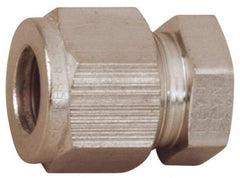 Parker - 5/16" OD, Stainless Steel End Cap - -425 to 1,200°F, 9/16" Hex, - Apex Tool & Supply