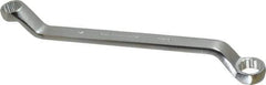 Proto - 5/8" x 11/16" 12 Point Offset Box Wrench - Double End, 10-1/4" OAL, Steel, 60° Offset - Apex Tool & Supply