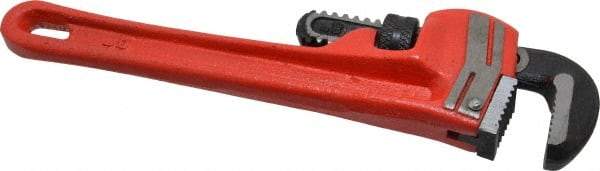 Proto - 8" Steel Straight Pipe Wrench - 1" Pipe Capacity - Apex Tool & Supply