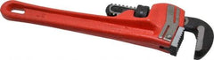 Proto - 8" Steel Straight Pipe Wrench - 1" Pipe Capacity - Apex Tool & Supply