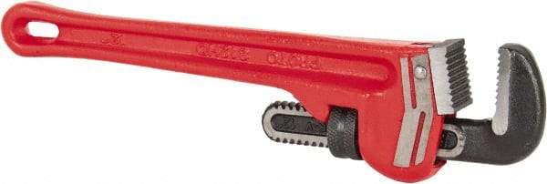 Proto - 12" Steel Straight Pipe Wrench - 2" Pipe Capacity - Apex Tool & Supply