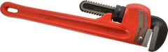 Proto - 14" Steel Straight Pipe Wrench - 2" Pipe Capacity - Apex Tool & Supply