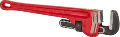 Proto - 18" Steel Straight Pipe Wrench - 2-1/2" Pipe Capacity - Apex Tool & Supply