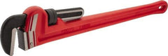 Proto - 36" Steel Straight Pipe Wrench - 5" Pipe Capacity - Apex Tool & Supply