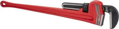 Proto - 48" Steel Straight Pipe Wrench - 6" Pipe Capacity - Apex Tool & Supply
