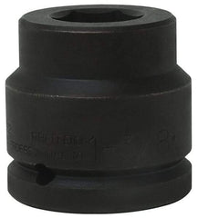 Proto - 1-1/2" Drive 4-5/16" Standard Impact Socket - 6 Points, 5-3/4" OAL - Apex Tool & Supply