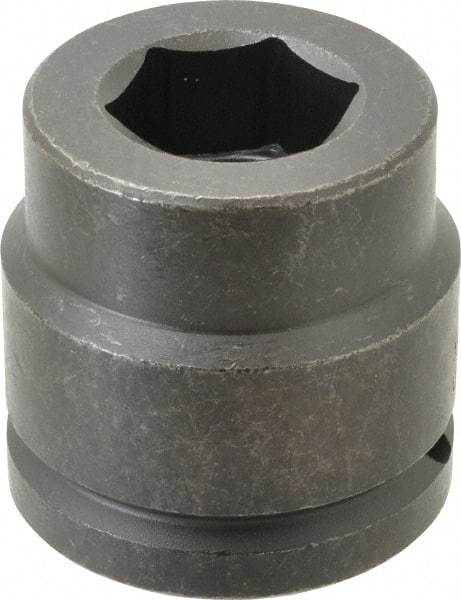Proto - 1-1/2" Drive 1-1/2" Standard Impact Socket - 6 Points, 3-1/8" OAL - Apex Tool & Supply