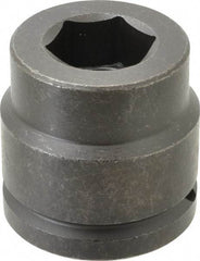 Proto - 1-1/2" Drive 1-1/2" Standard Impact Socket - 6 Points, 3-1/8" OAL - Apex Tool & Supply