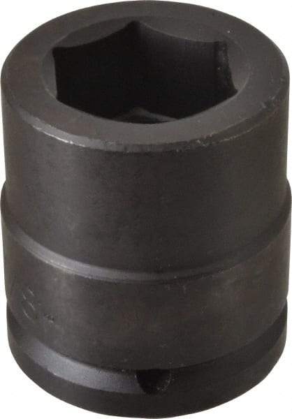 Proto - 1-1/2" Drive 1-7/8" Standard Impact Socket - 6 Points, 3-11/32" OAL - Apex Tool & Supply