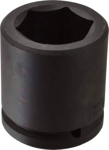 Proto - 1-1/2" Drive 2-3/16" Standard Impact Socket - 6 Points, 3-5/8" OAL - Apex Tool & Supply